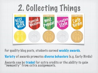 Leveling Up Students with Blogs