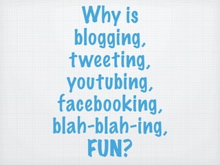 Leveling Up Students with Blogs