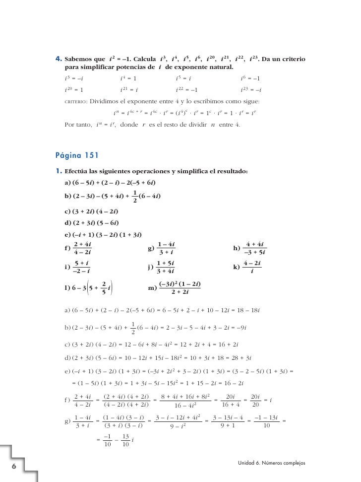 Soluciones Tema Complejos