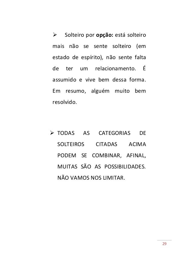 Solteira Por Que