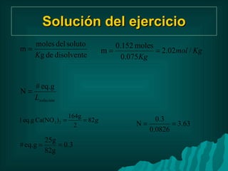 Solución del ejercicio 