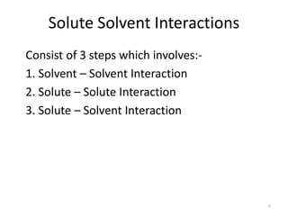 Solubility of Drugs (PHYSICAL PHARMACEUTICS-I)