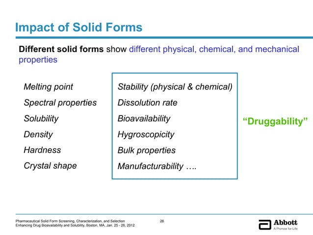 Pharmaceutical Solid Form | PPT