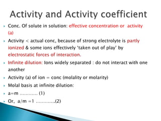 Solubility and distribution phenomena | PPTX