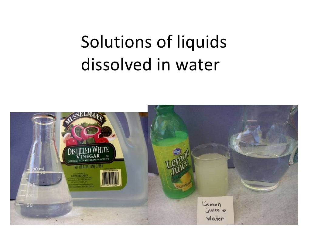 Solubility (a physical property) (Teach)