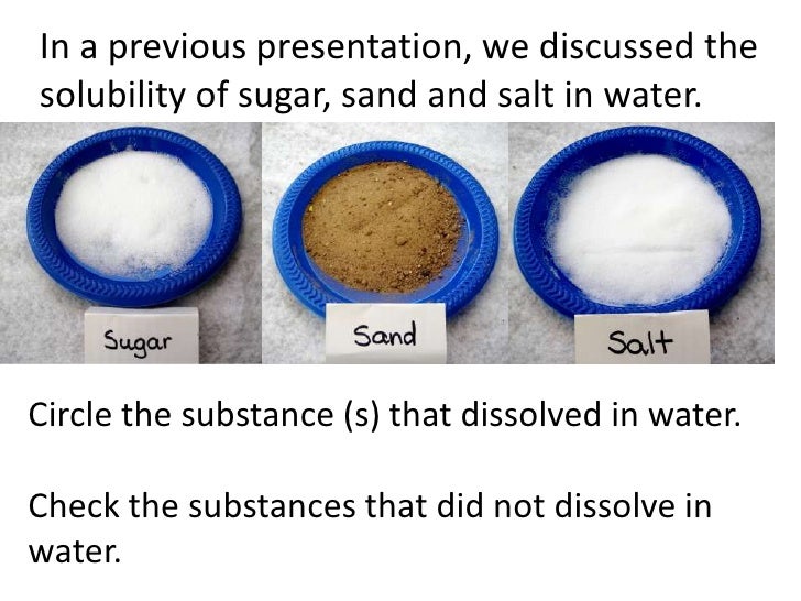 Salt Dissolve In Water Physical Properties Salt Dissolve In Water Physical Properties