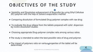 Solubility enhancement technique of BCS Class II drug by Solvent ...