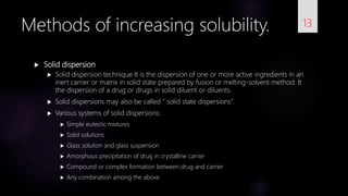 Solubilization | PPTX