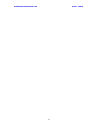 Fundamentos de Economia 2ª ed.

Editora Saraiva

10

 