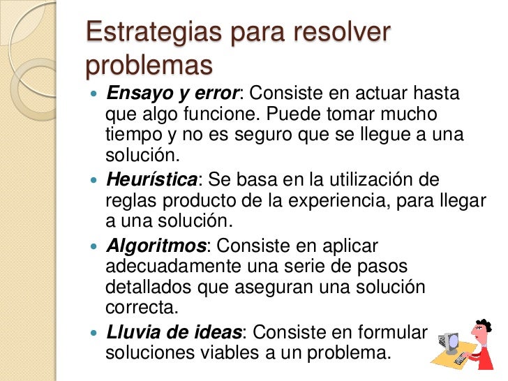 Solución de problemas