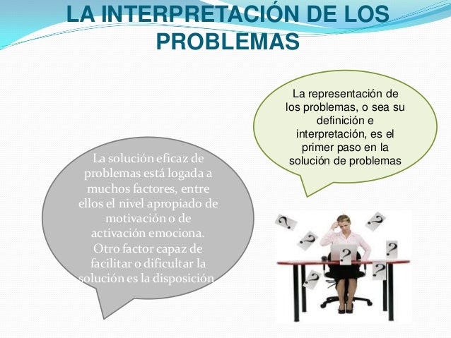 Solución de problemas y toma de decisiones