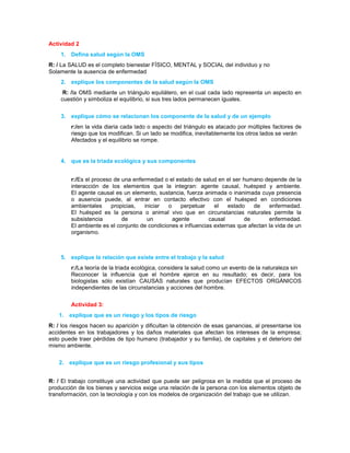 Solución taller salud ocupacional