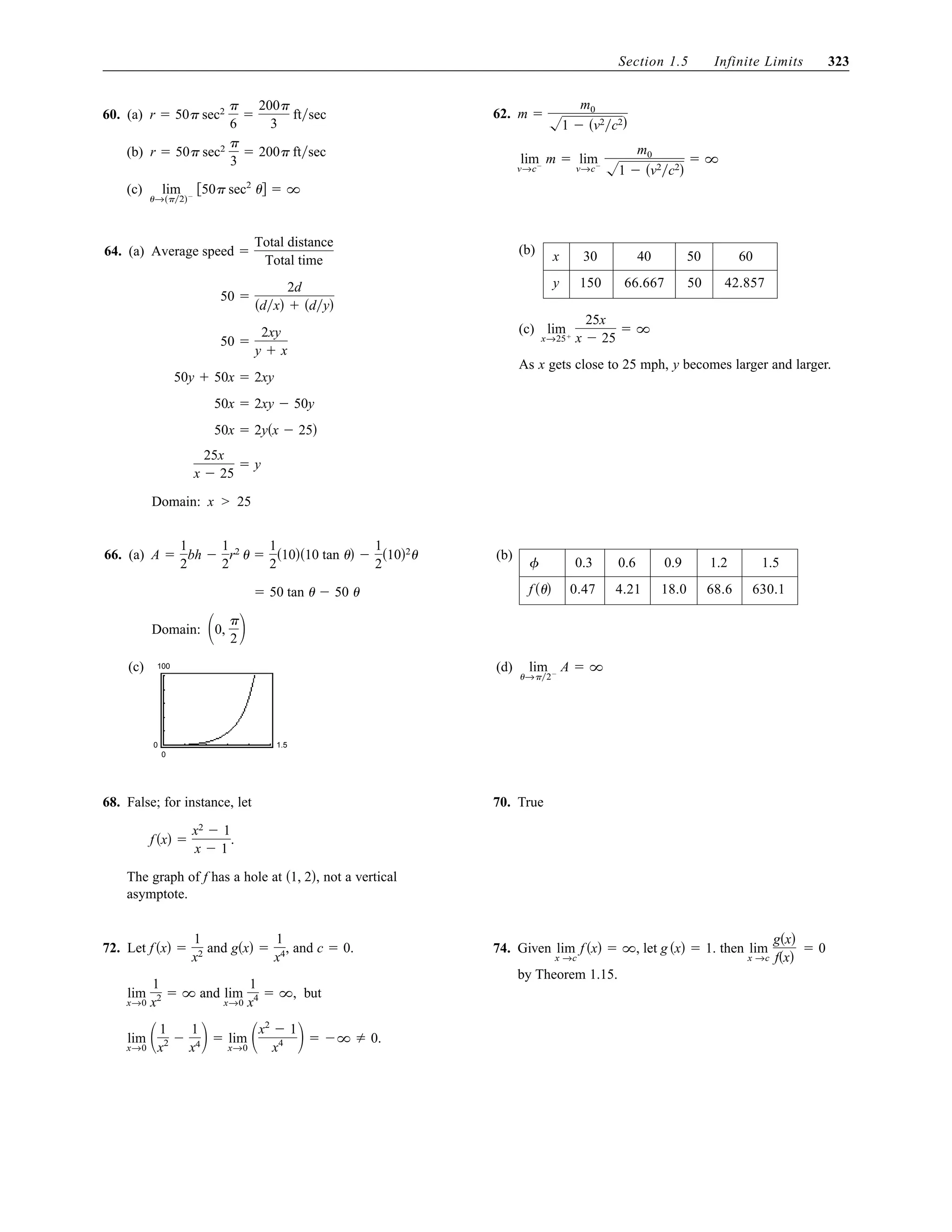Solucionario Calculo de una Variable de Ron Larson novena edición. | PDF