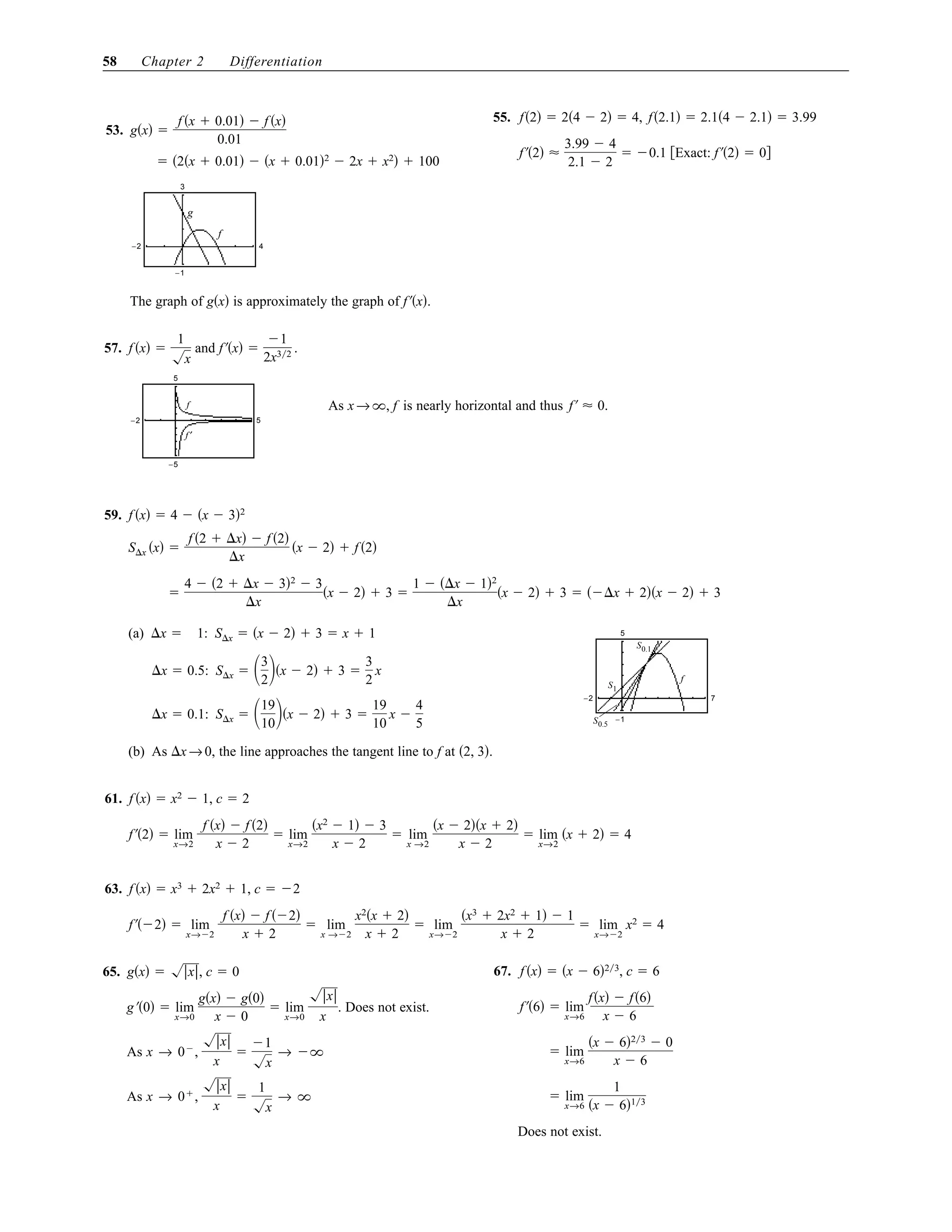 Solucionario Calculo de una Variable de Ron Larson novena edición. | PDF