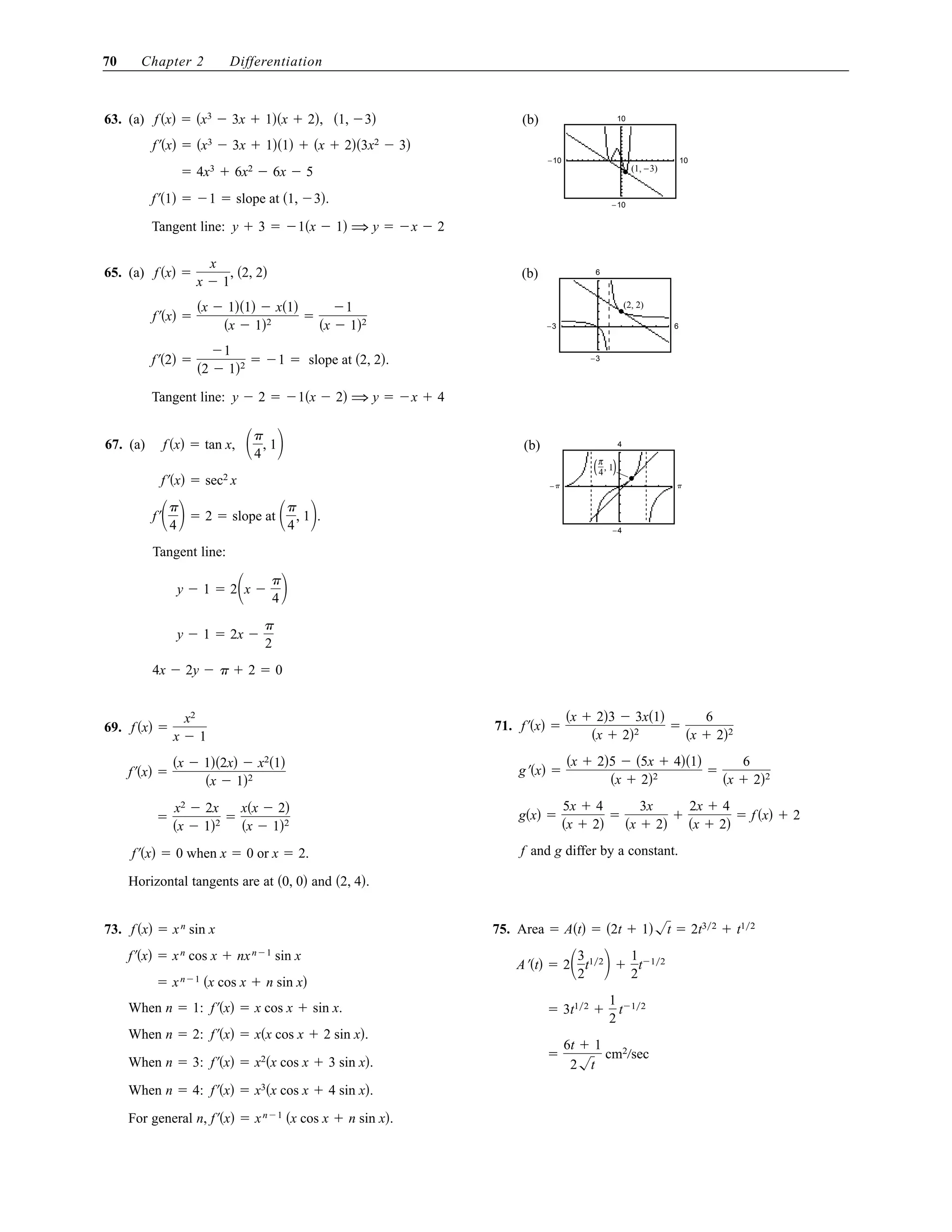 Solucionario Calculo de una Variable de Ron Larson novena edición. | PDF