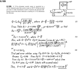 Solucionario 4th Fundamentos Mecanica dos Fluidos Munson