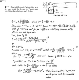 Solucionario 4th Fundamentos Mecanica dos Fluidos Munson