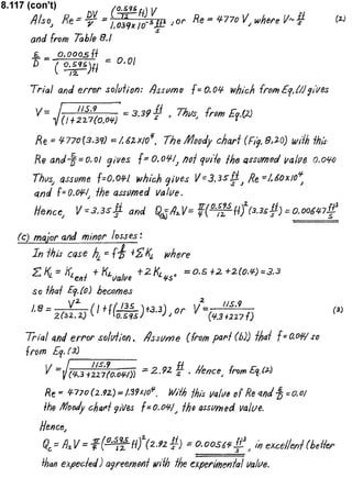 Solucionario 4th Fundamentos Mecanica dos Fluidos Munson