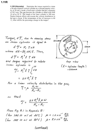 Solucionario 4th Fundamentos Mecanica dos Fluidos Munson