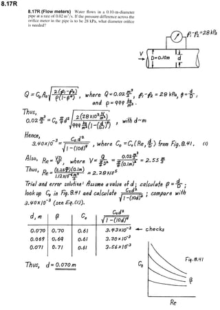 Solucionario 4th Fundamentos Mecanica dos Fluidos Munson