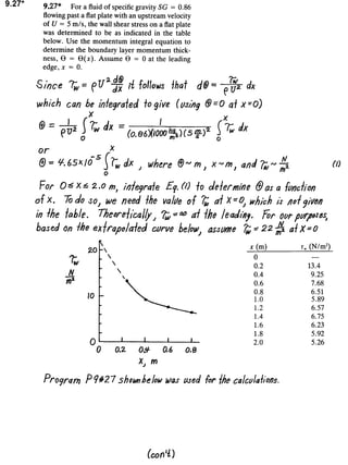 Solucionario 4th Fundamentos Mecanica dos Fluidos Munson