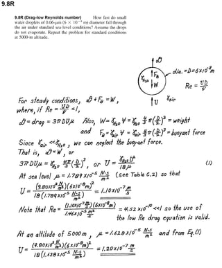 Solucionario 4th Fundamentos Mecanica dos Fluidos Munson