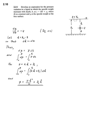Solucionario 4th Fundamentos Mecanica dos Fluidos Munson