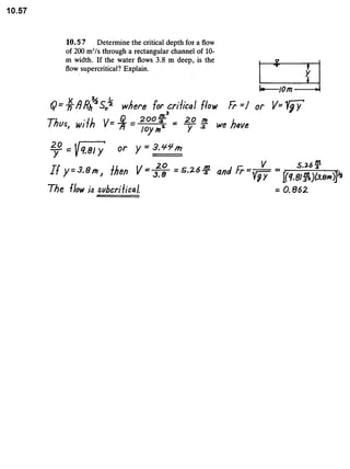 Solucionario 4th Fundamentos Mecanica dos Fluidos Munson