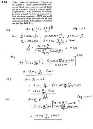 Solucionario 4th Fundamentos Mecanica dos Fluidos Munson