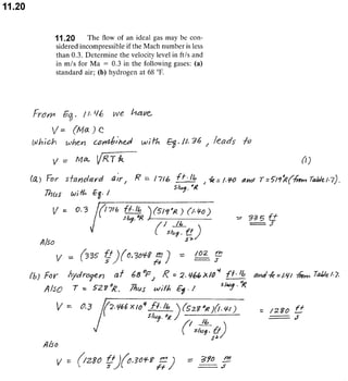 Solucionario 4th Fundamentos Mecanica dos Fluidos Munson