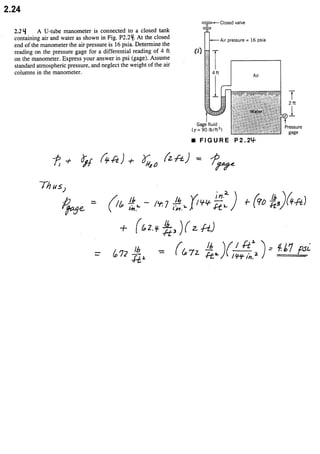 Solucionario 4th Fundamentos Mecanica dos Fluidos Munson