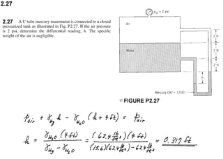 Solucionario 4th Fundamentos Mecanica dos Fluidos Munson
