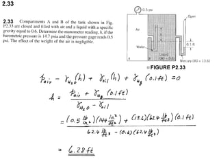 Solucionario 4th Fundamentos Mecanica dos Fluidos Munson