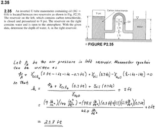 Solucionario 4th Fundamentos Mecanica dos Fluidos Munson