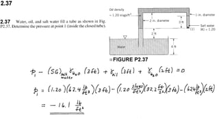 Solucionario 4th Fundamentos Mecanica dos Fluidos Munson
