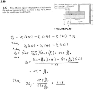 Solucionario 4th Fundamentos Mecanica dos Fluidos Munson