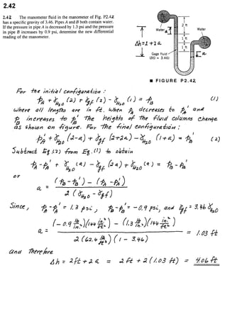 Solucionario 4th Fundamentos Mecanica dos Fluidos Munson