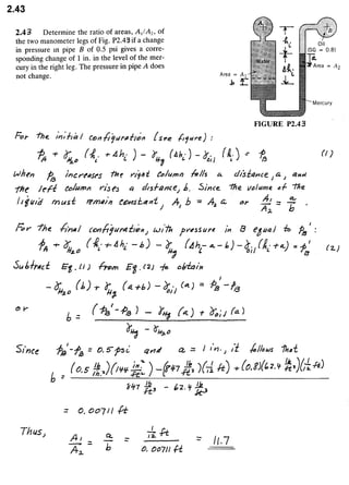 Solucionario 4th Fundamentos Mecanica dos Fluidos Munson