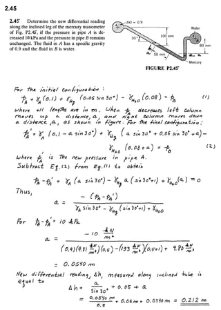 Solucionario 4th Fundamentos Mecanica dos Fluidos Munson