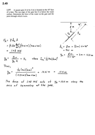 Solucionario 4th Fundamentos Mecanica dos Fluidos Munson