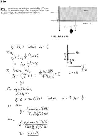 Solucionario 4th Fundamentos Mecanica dos Fluidos Munson