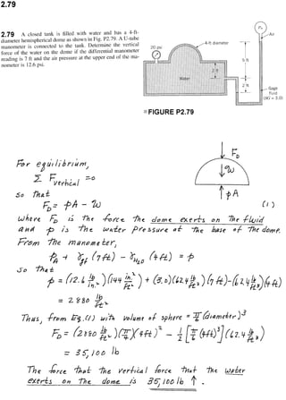 Solucionario 4th Fundamentos Mecanica dos Fluidos Munson