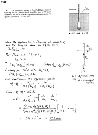 Solucionario 4th Fundamentos Mecanica dos Fluidos Munson