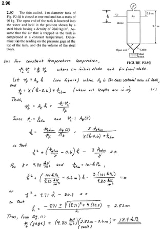 Solucionario 4th Fundamentos Mecanica dos Fluidos Munson