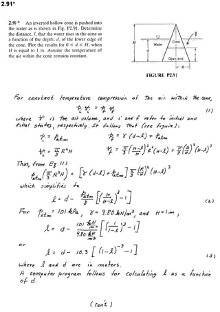Solucionario 4th Fundamentos Mecanica dos Fluidos Munson