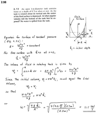 Solucionario 4th Fundamentos Mecanica dos Fluidos Munson
