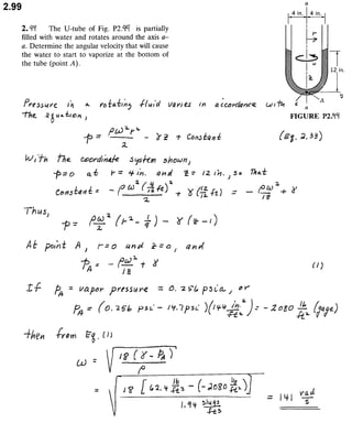 Solucionario 4th Fundamentos Mecanica dos Fluidos Munson