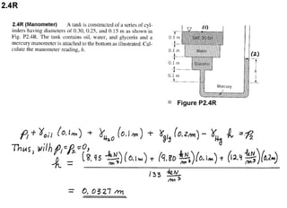 Solucionario 4th Fundamentos Mecanica dos Fluidos Munson