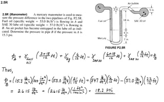Solucionario 4th Fundamentos Mecanica dos Fluidos Munson