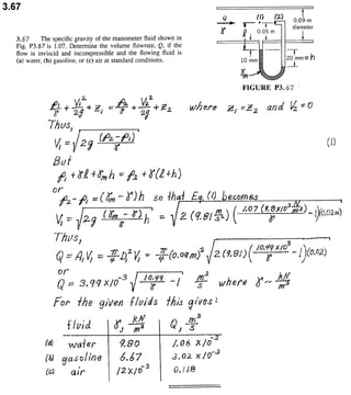 Solucionario 4th Fundamentos Mecanica dos Fluidos Munson